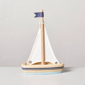 Nautical Sailboat Toy Wood Boat - Hearth & Hand Magnolia Target - Spring 2023